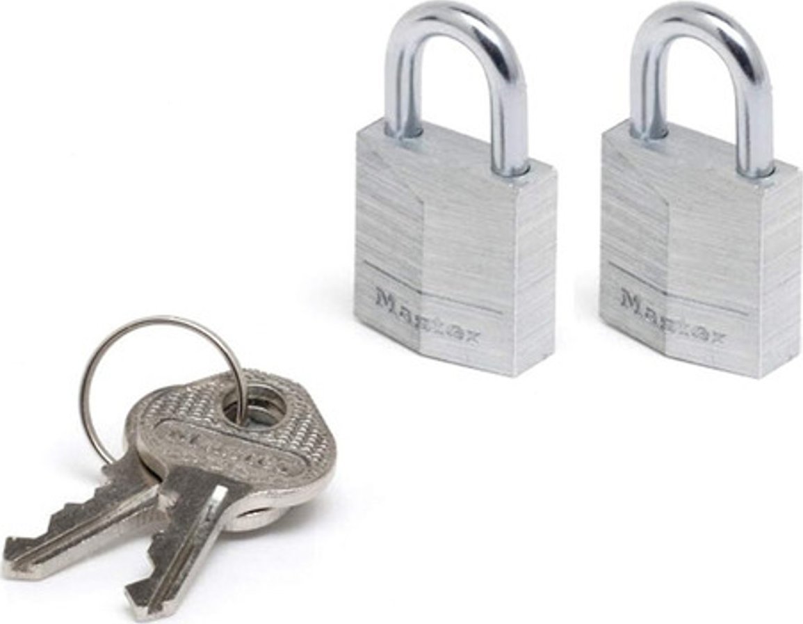 MasterLock Master Lock 2 Padlocks 20mm 9120EURTCC