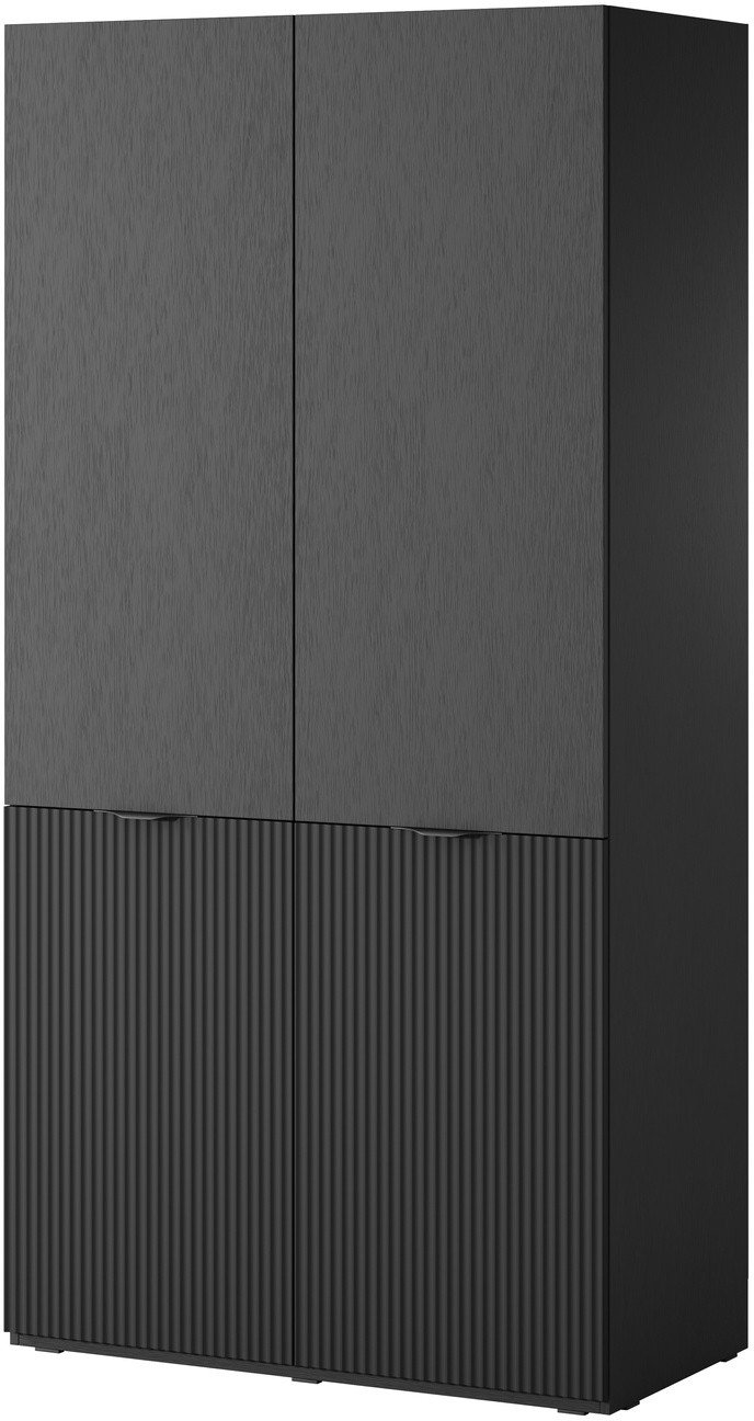 Szafa dwudrzwiowa Zen w kolorze Czarnym