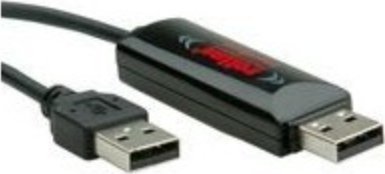 Kabel USB Roline USB-A - USB-A 1.2 m Czarny (11.02.9189)