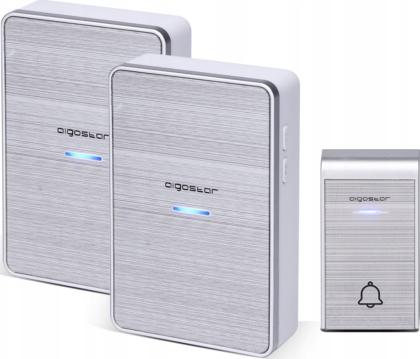 Aigostar Dzwonek Do Drzwi Bezprzewodowy 2 Odbiorniki 150M