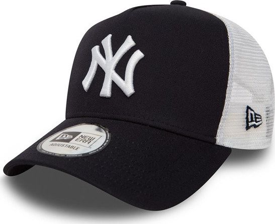 New Era Czapka New York Yankees Clean A Frame Trucker czarna-biała (11588489)