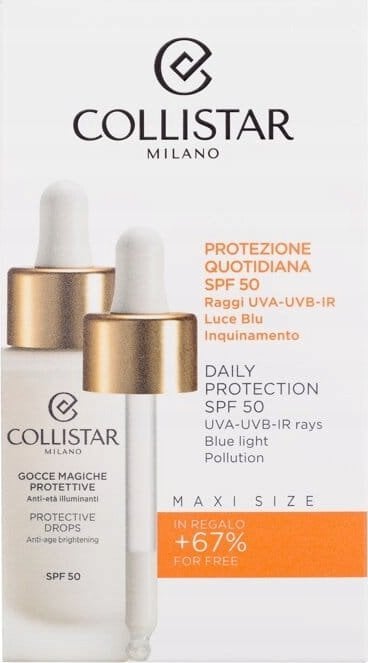 Collistar COLLISTAR PROTECTIVE DROPS ANTI-AGE BRIGHTENING SPF 50 50ML
