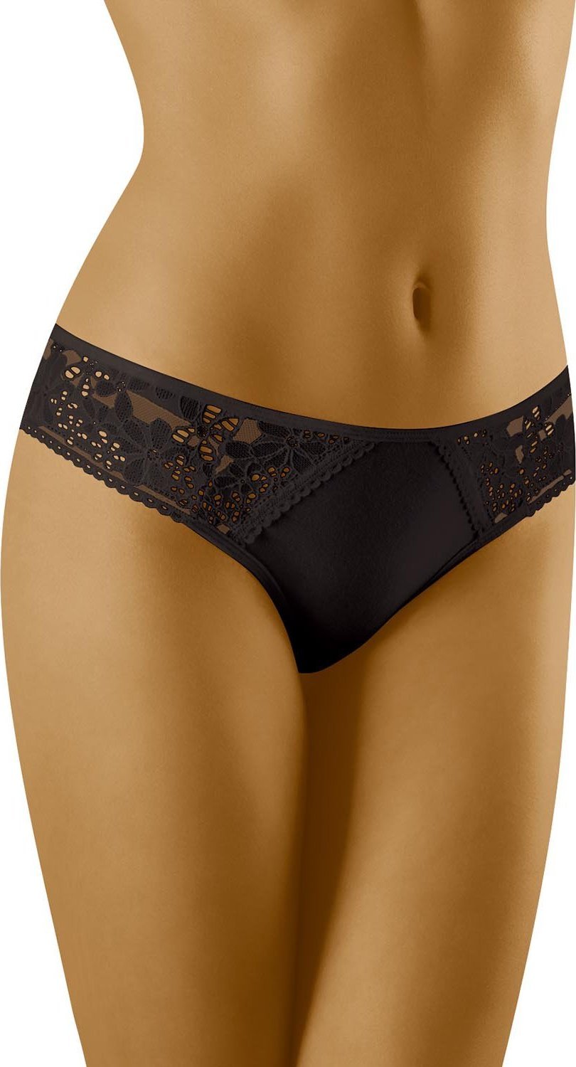 Wolbar Wol-Bar Eco-Tu czarny M Majtki figi