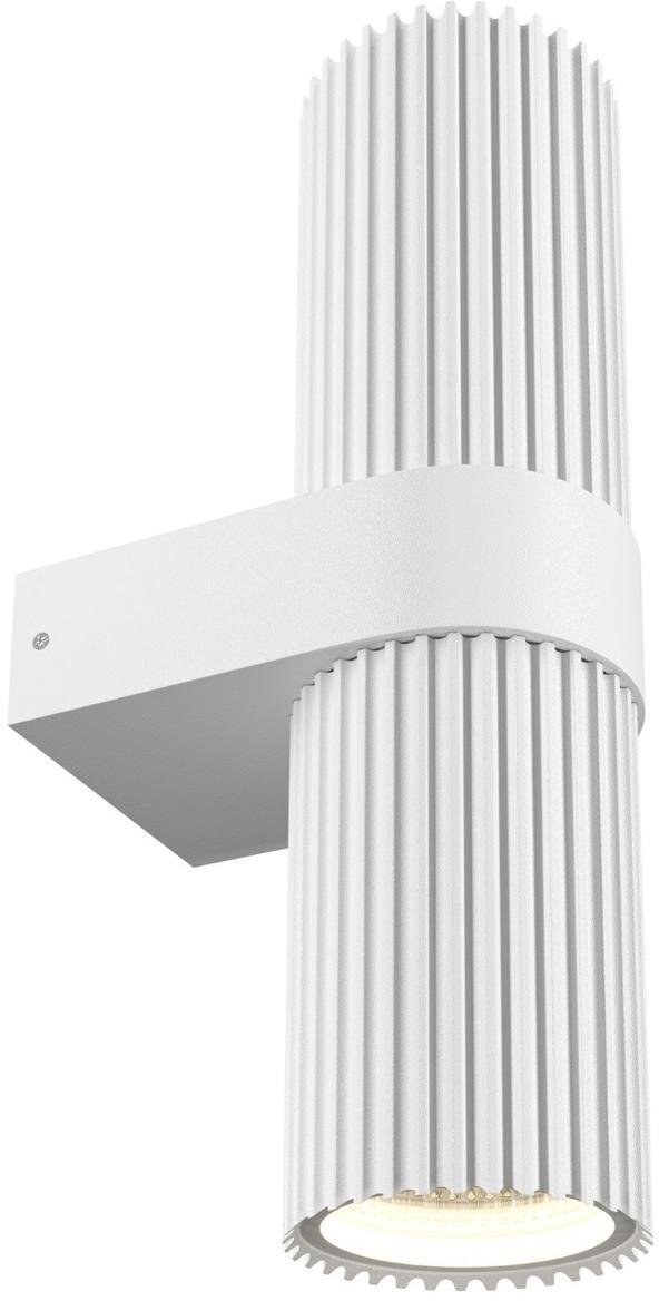 Kinkiet Maytoni Kinkiet góra-dół Dynamics MOD326WL-02W tuba plisowana biała