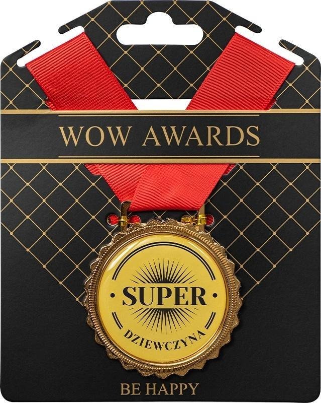 Medal na prezent Super dziewczyna