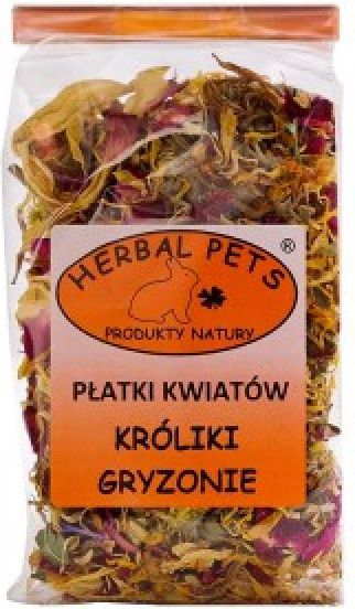 Herbal Pets PŁATKI KWIATÓW GRYZONIE