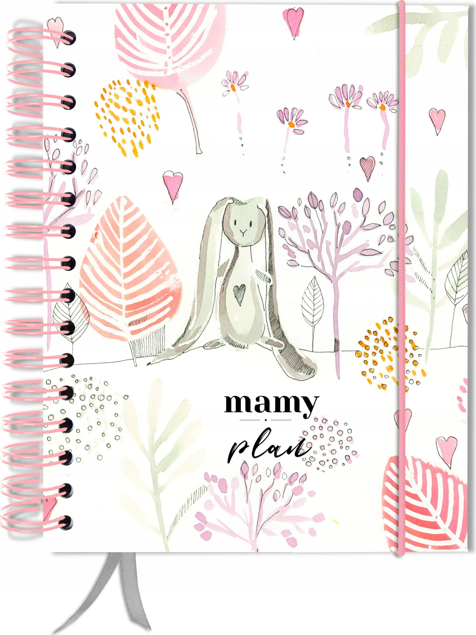 TadaPlanner Mamy Plan Kalendarz Ciąży A5+ pamiętnik poradnik planer dla przyszłych mam