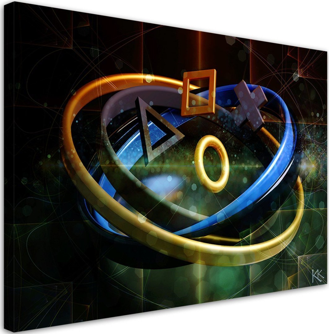 Feeby Obraz na płótnie, Przyciski do kontrolera - 120x80