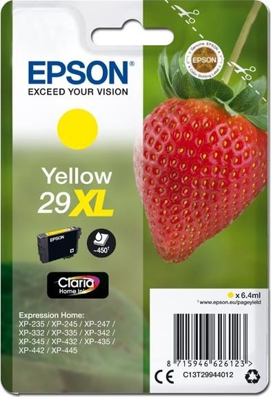 Tusz Epson Tusz Stylus XP235 T29XL Yellow 6.4ml