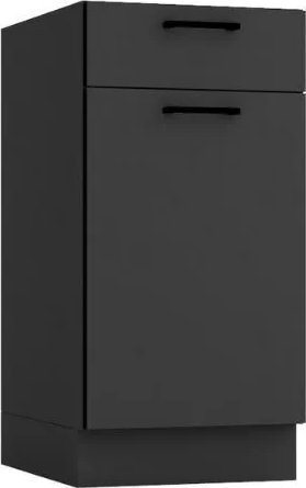 Stolkar Szafka kuchenna stojąca ANIKA D40S/1 P/L grafitowa STOLKAR