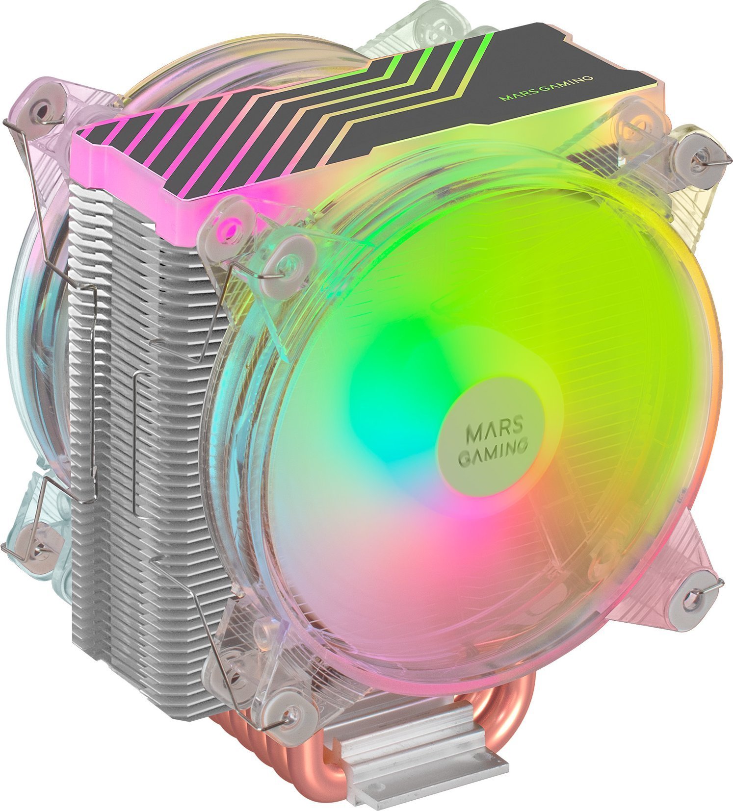 Mars Gaming MCPU66 CPU Cooler ARGB 220W Dual Fan 120mm