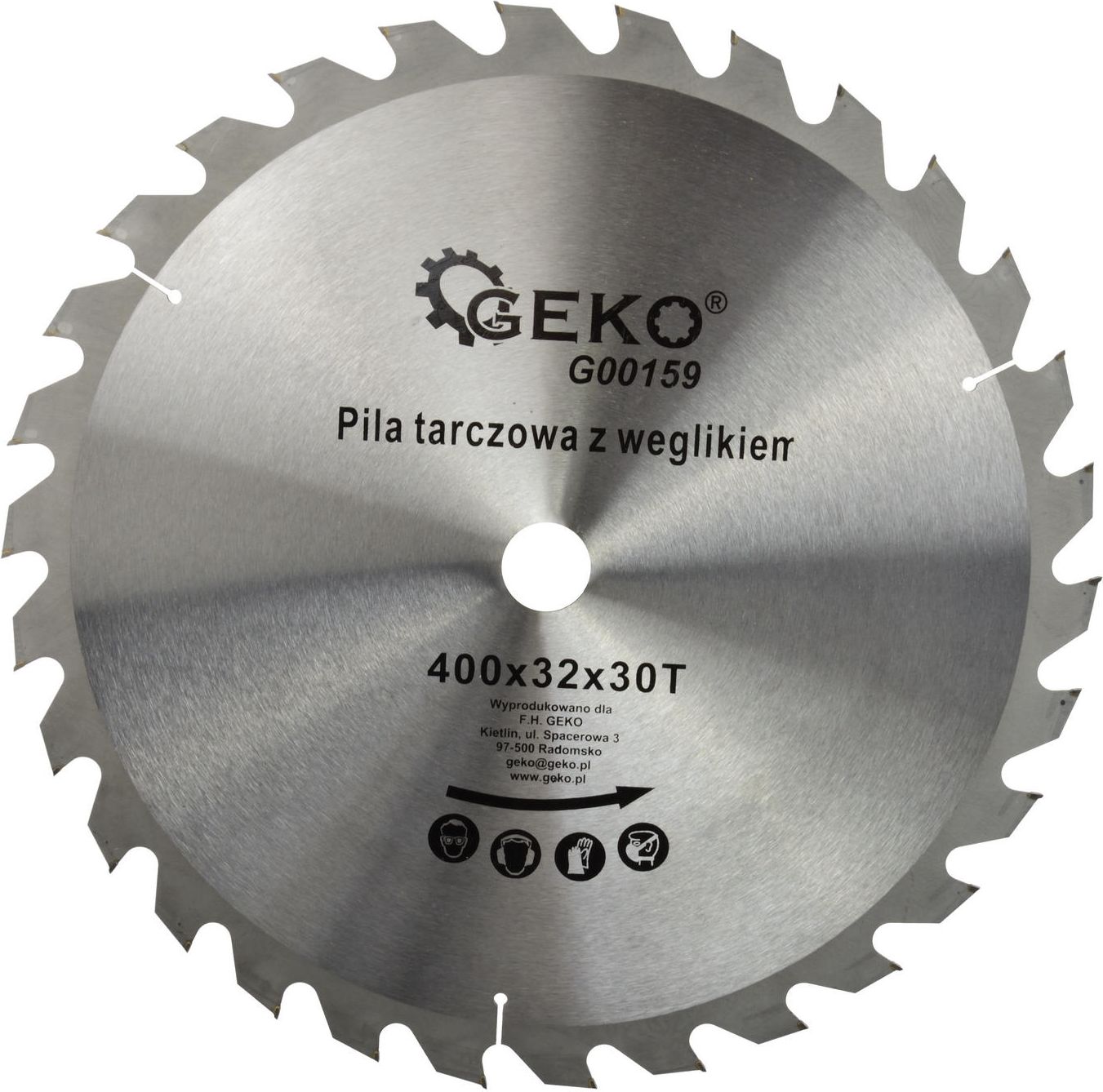 Geko Tarcza do drewna 400x32x30T(10)