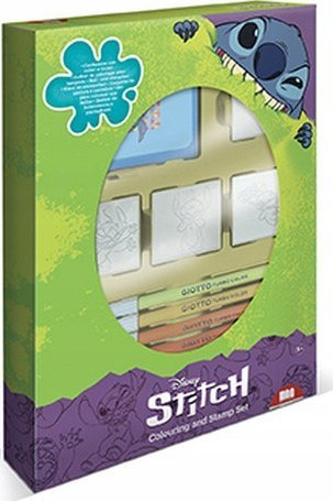 Dante Pieczątki Stitch w pudełku 4szt 9981 Multiprint
