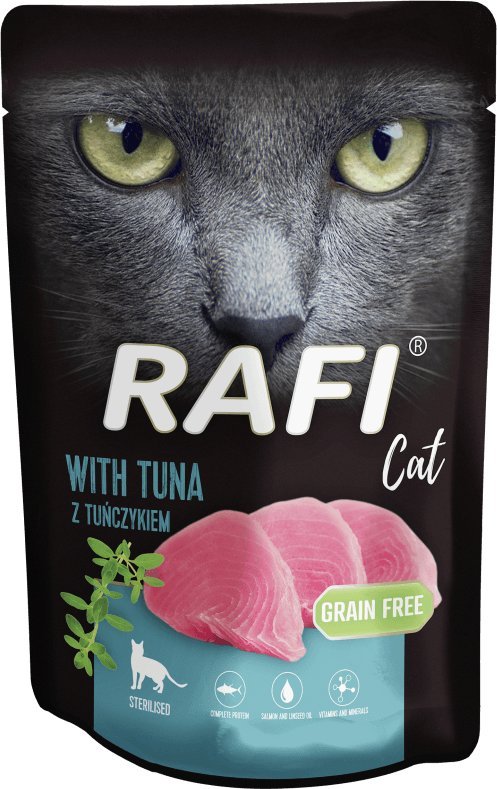 Dolina Noteci Rafi Mokra karma dla kotów Sterilised z tuńczykiem 100 g
