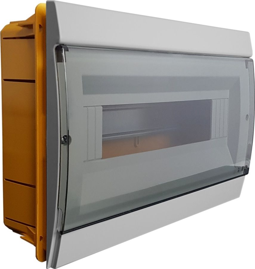 Marlanvil Rozdzielnica podtynkowa 12 modułowa IP40 szara 970.12 M-L 0995