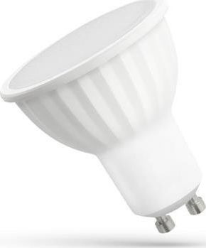 Spectrum LED LED GU10 230V 10W SMD NW z MLECZNĄ SZYBKĄ biała SPECTRUM unihimp