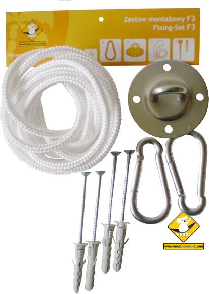 Koala Zestaw montażowy do foteli hamakowych, biały (koala/fix/ch1)