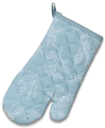 Kela Rękawica kuchenna Svea, 100% bawełna, 31 x 18 cm, błękitna