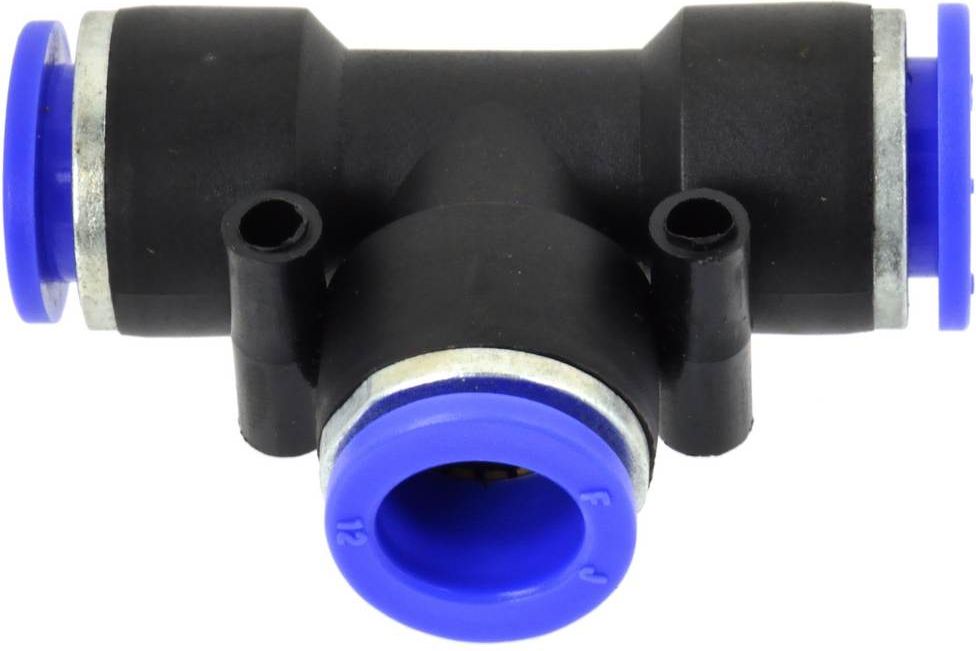 Geko Złączka automatyczna węża PU/PE typ T fi 8mm (25/50/1000)