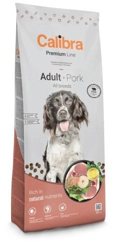 CALIBRA DOG premium adult pork 12kg