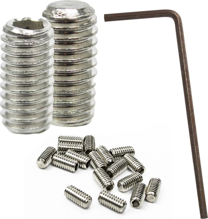 Piny do pedałów, zestaw - wariant C2 (M4 x 8 mm)