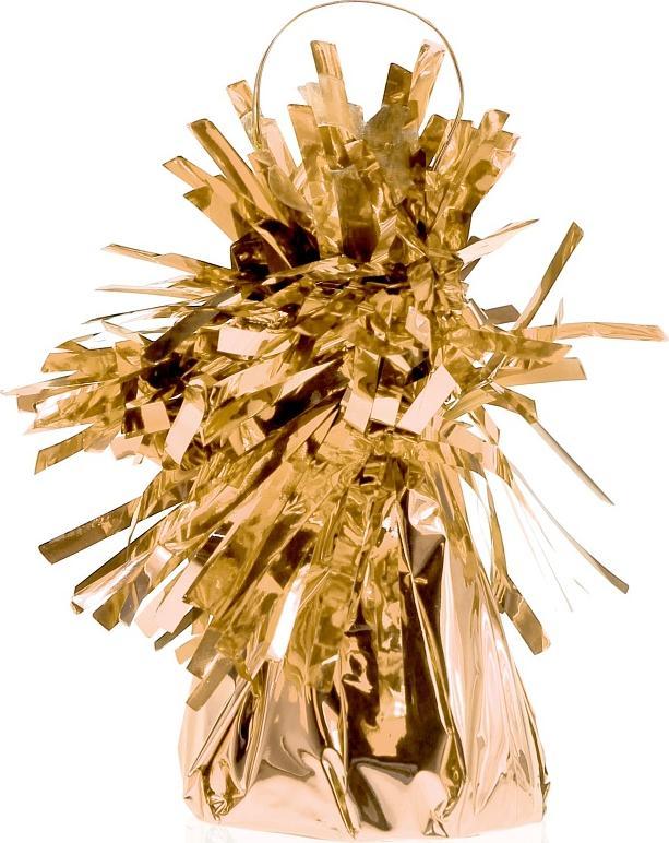 GoDan Ciężarek do balonów foliowy różowo-złoty 145g