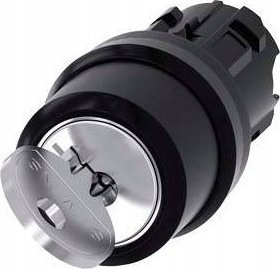 Siemens Przełącznik z kluczem ronis 22mm okrągły tworzywo nr zamka sb30 z 2 kluczami 2 poz o-i 3SU1000-4BF01-0AA0