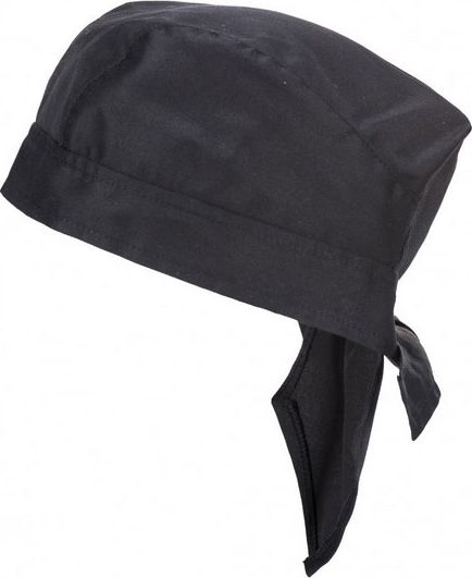 Portwest S903 Czapka Kucharska Portwest Chefs Bandana Black
