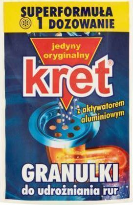 Kret KRET_Granulki do udrożniania rur saszetka 40g