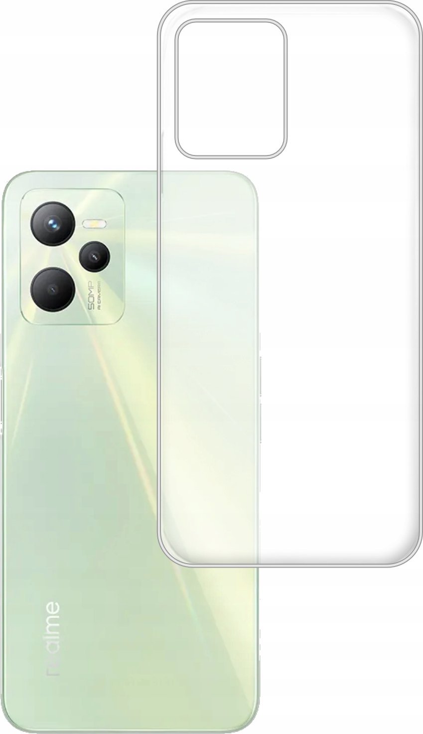 Hello Case ETUI DO REALME C35 GUMOWE OBUDOWA CASE SILIKON SLIM POKROWIEC CLEAR VIEW