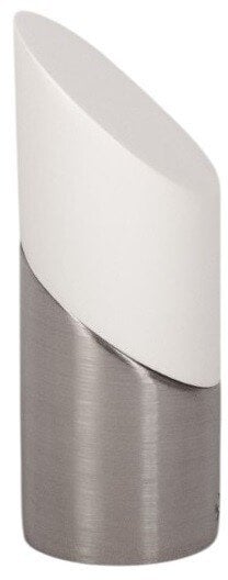 CURTAIN ROD FINIALS NAVARA WH/CHR D19