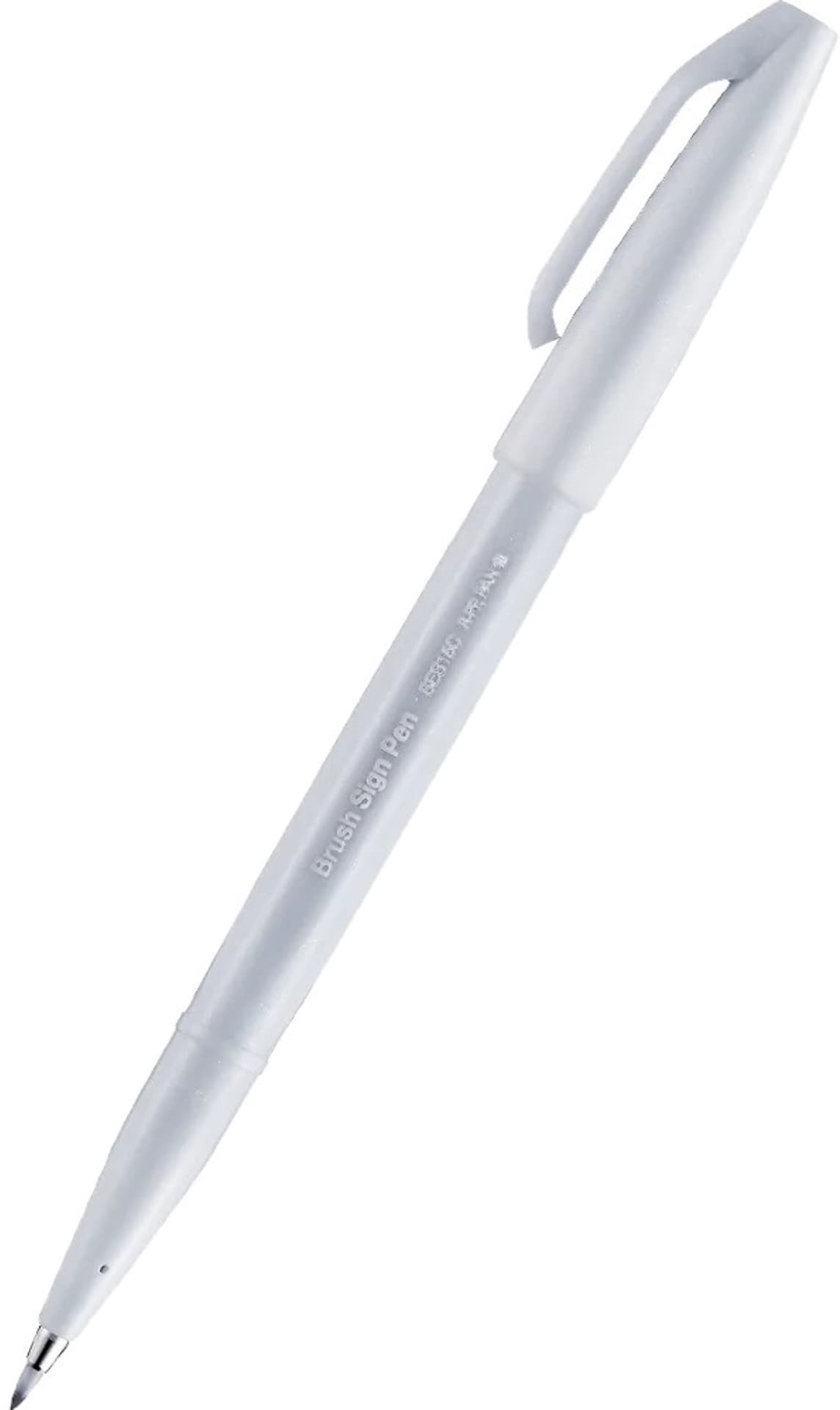Pisak pędzelkowy Pentel Brush Sign Pen SES15C jasn