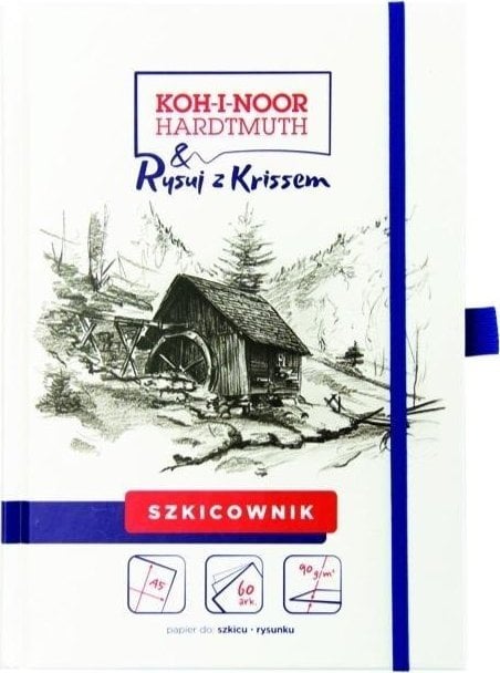 Szkicownik A5/60K 90g Rysuj z Krissem