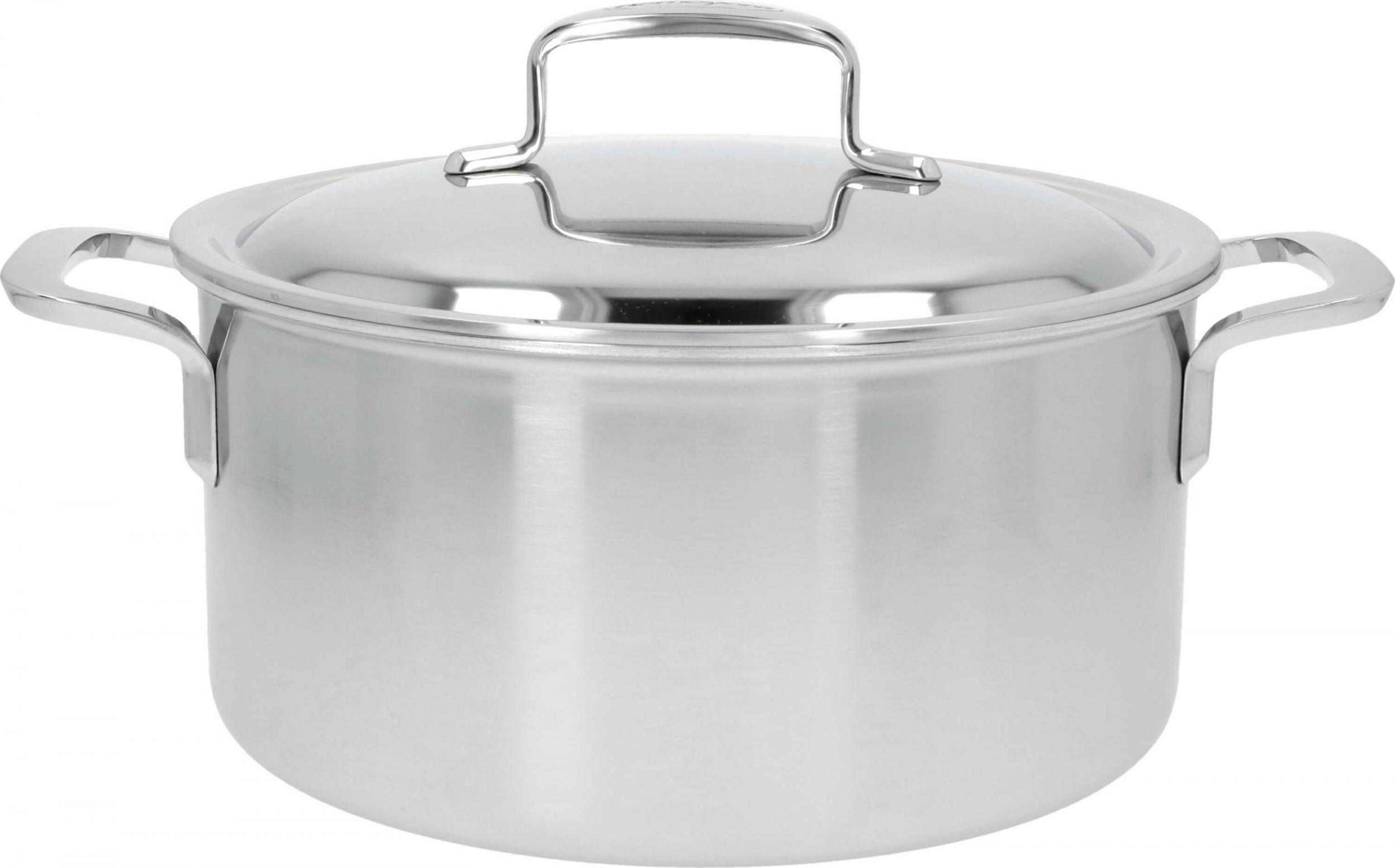 Demeyere Garnek niski z pokrywką 5-Plus