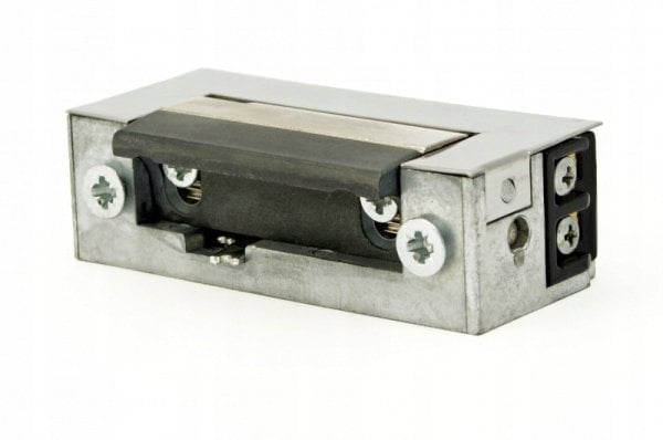 SCOT Elektrozaczep ES1-003, do furtek, with steel latch, with switch (lock) 12V AC/DC