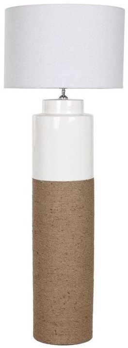 Lampa Stojąca Home ESPRIT Biały Brązowy 220 V 50 X 50 X 139,5 cm