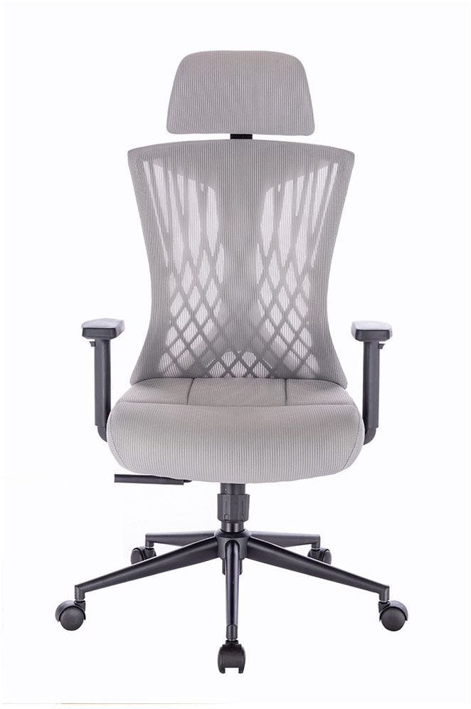 FOTEL BIUROWY ERGONOMICZNY AVERY JASNOSZARY