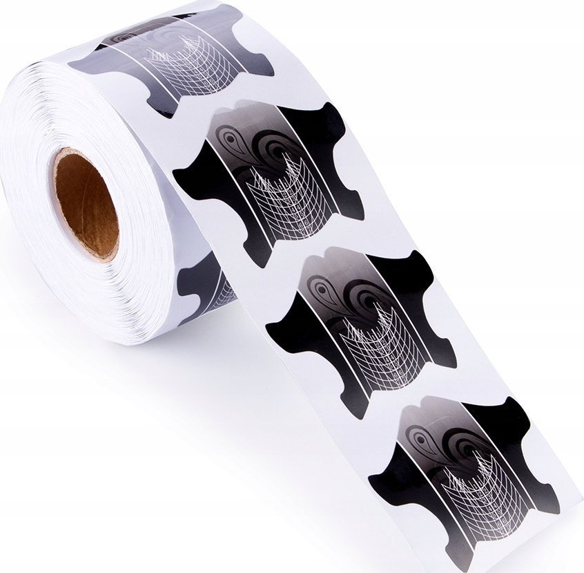 Cosmetics Zone Szablony do przedłużania paznokci 500 szt.