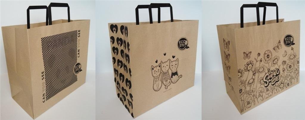 Fresh Torebka Kraft 320x300 L pozioma mix FRESH