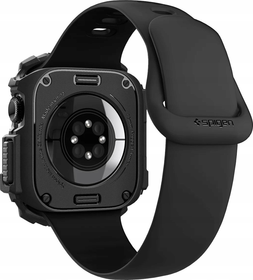 Spigen SPIGEN RUGGED ARMOR APPLE WATCH 10 (46 MM) MATTE BLACK