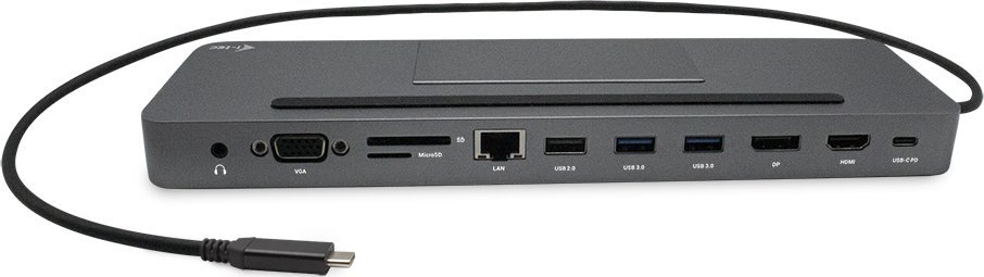 Stacja/replikator I-TEC Metal Ergonomic 4K USB-C (C31FLATPRO100)