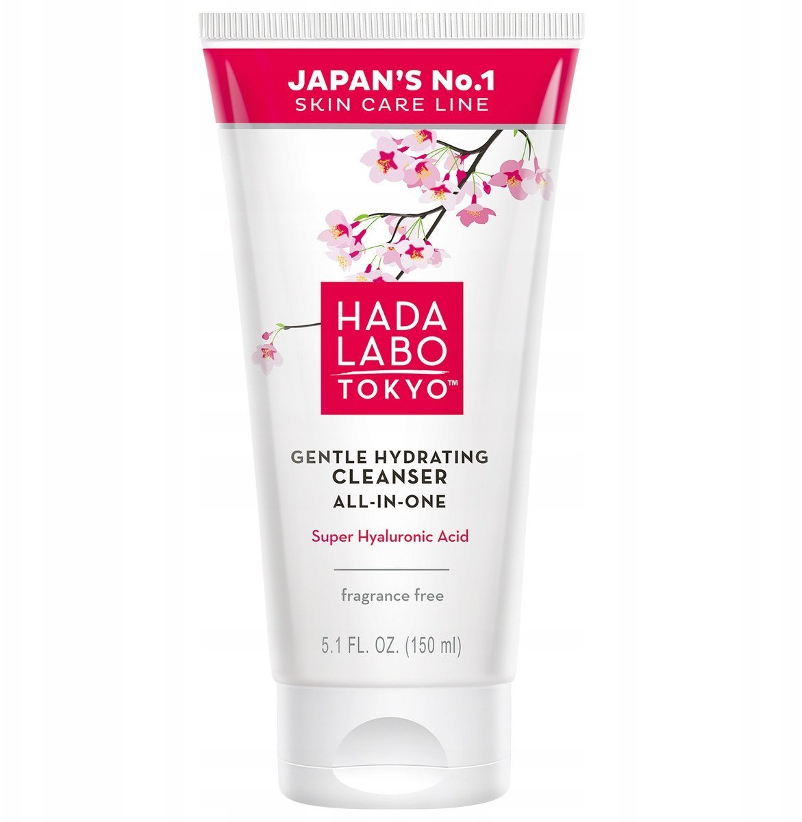 Hada Labo Tokyo, Hada Labo, Hyaluronic Acid, Eliminates Impurities, Cleansing Lotion, Face, 150 ml For Women