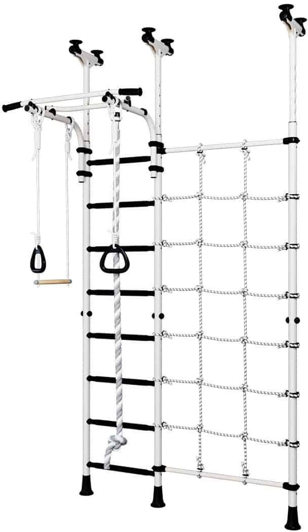 Drabinka gimnastyczna Kometa Merkury 3 Romana biało-czarna