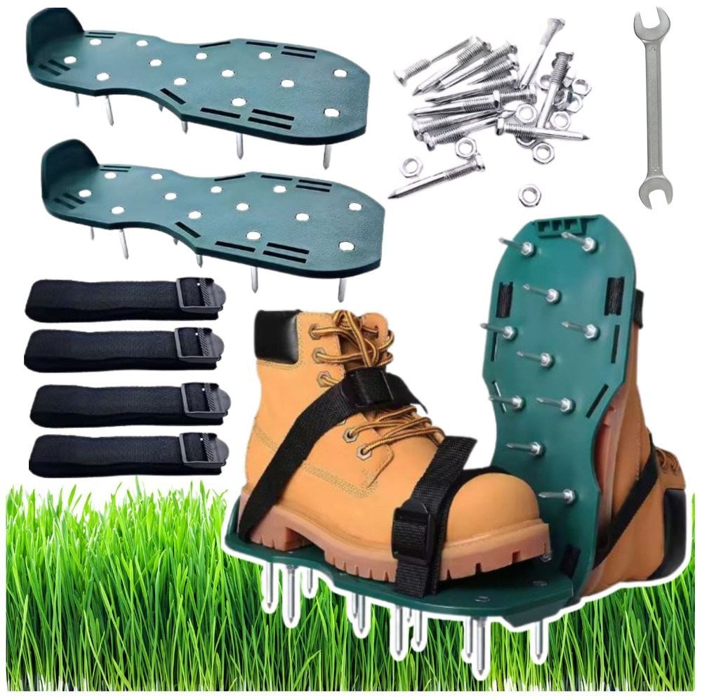 Aerator Wertykulator Nakładki Na Buty Z Kolcami Do Trawy LEAN