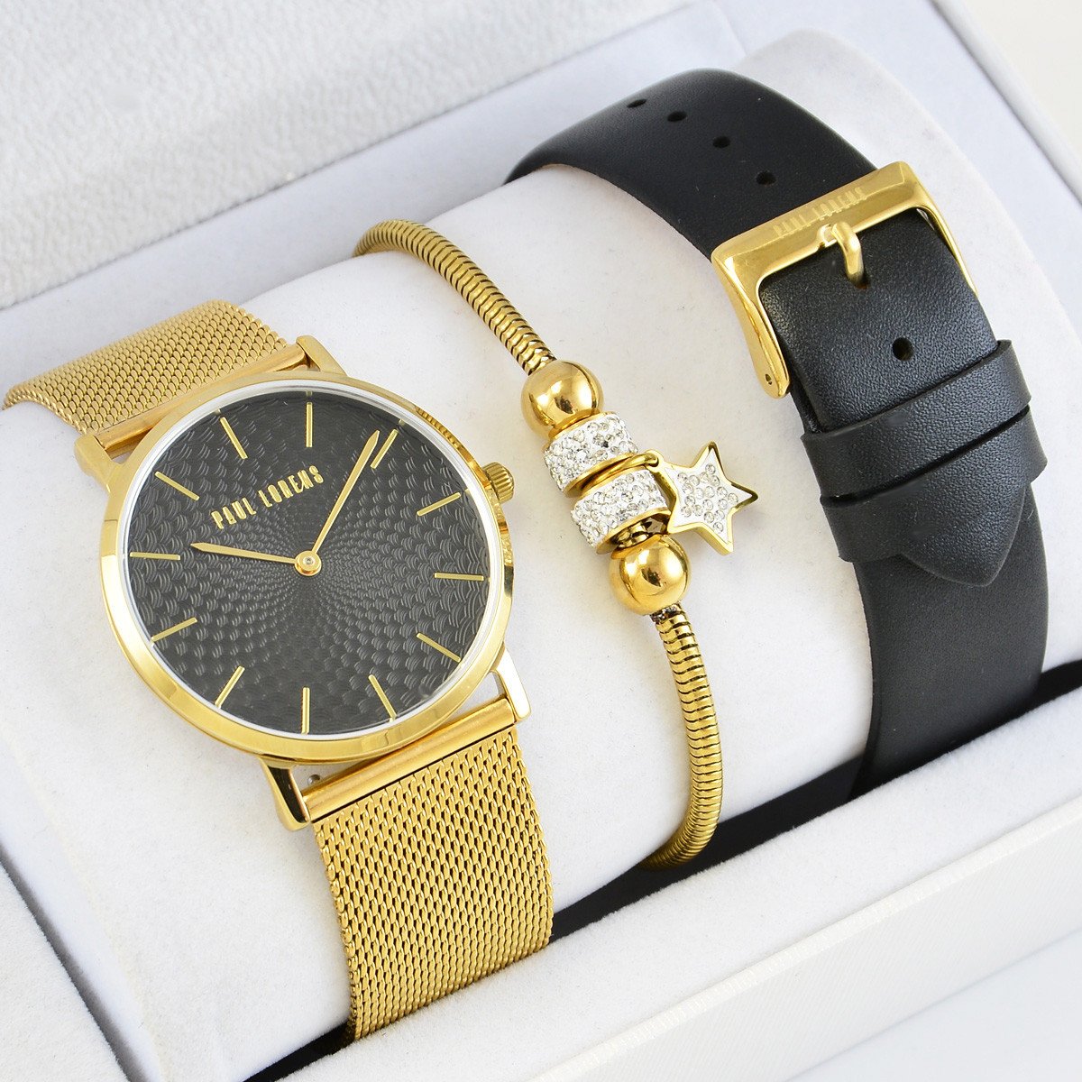 Zestaw damski zegarek damski Paul Lorens SEFIRA PL8709A1-1A2 + bransoletka