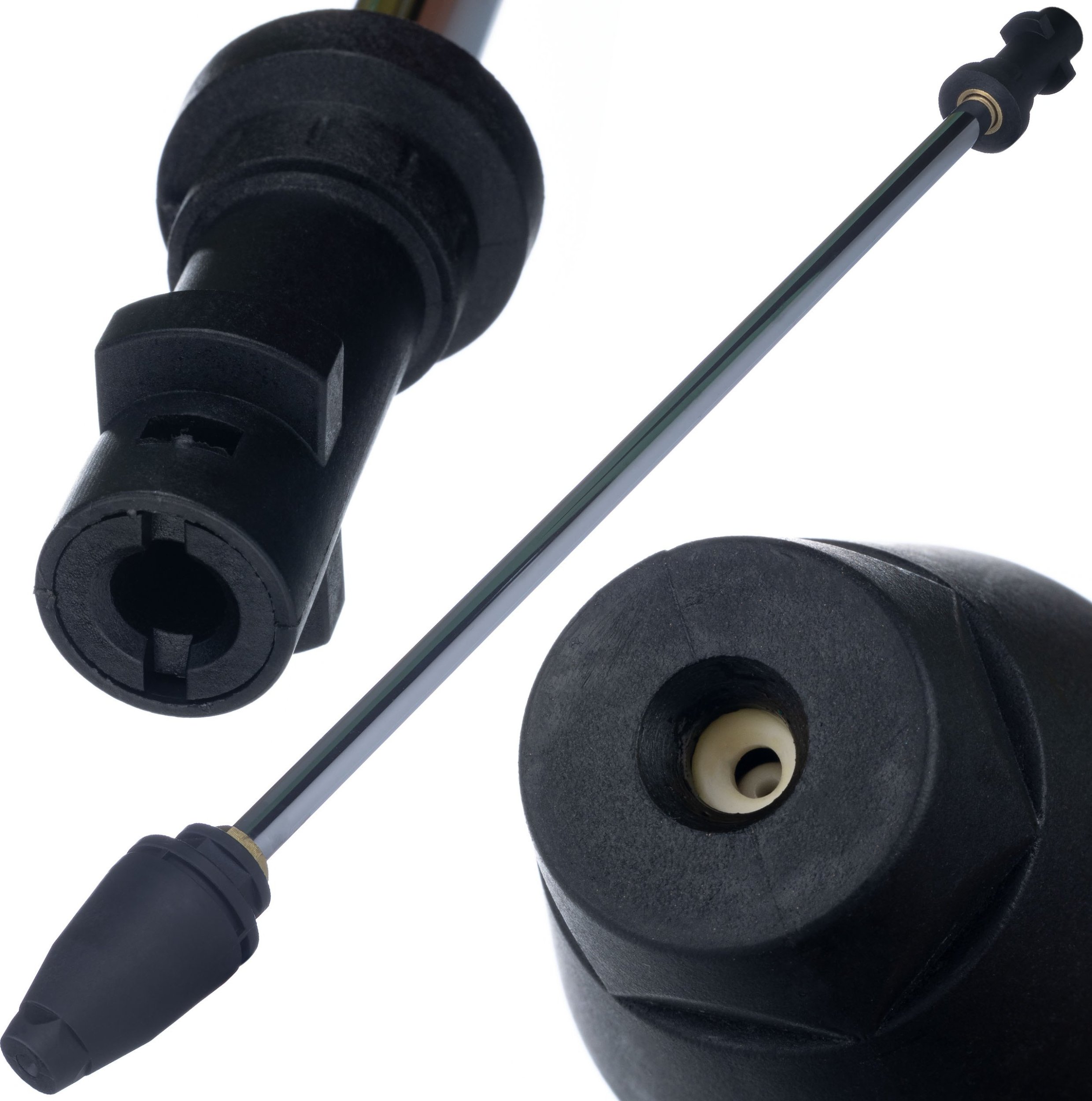 Myjka ciśnieniowa Rosfix LANCA DYSZA ROTACYJNA TURBODYSZA HQ DO MYJKI KARCHER K2 K3 K4 K5 K6 K7