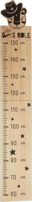 Home Styling Collection Miarka wzrostu dla dzieci z MDF, od 60 do 150 cm