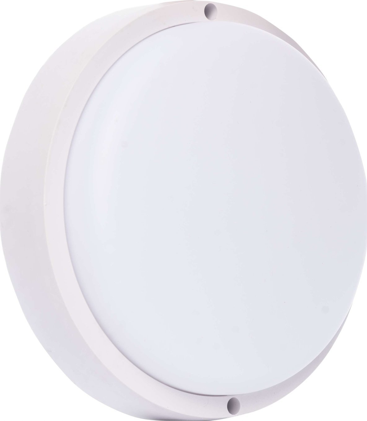 Germina Oprawa piwniczna LED, 15 W, 1250 lm, 4000 K, IP54, okrągła, biała, GERMINA