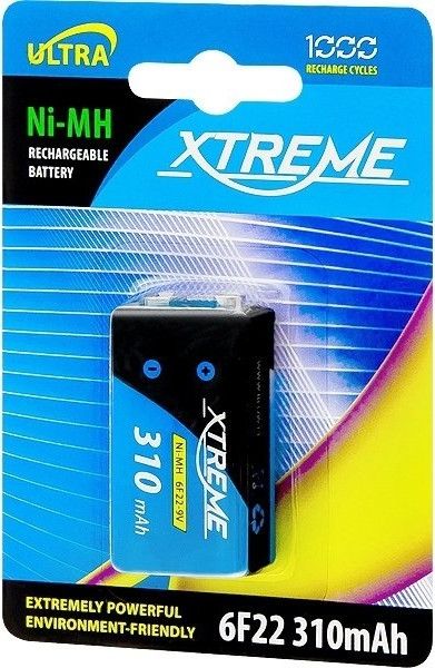 Xtreme Akumulator 6F22 310mAh 1 szt.