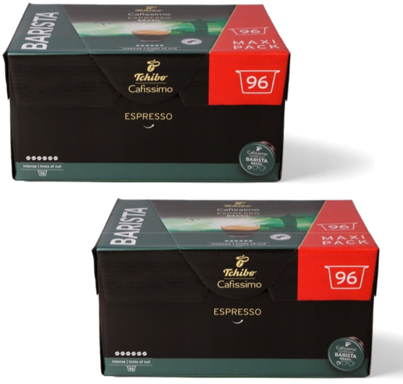 Tchibo Kapsułki Cafissimo Espresso Brasil 2x96 szt.